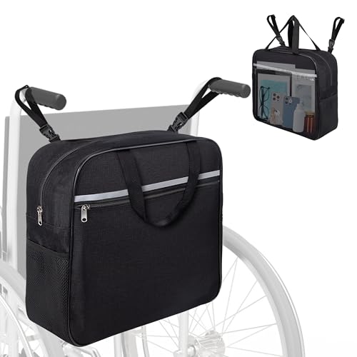 Sac à dos pour fauteuil roulant étanche et universel pour scooter de mobilité