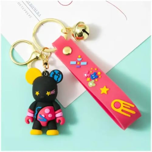 Image of GEOCARTER Teddy Bear Keyring | Cute Keychain for Bags & Keys