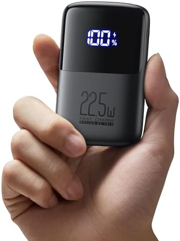 INIU Power Bank, 𝟐𝟐.𝟓𝑾 USB C 10000mAh Small Portable Charger, PD3...