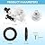 31705 31688 RV Toilet Water Valve Kit Freeze-resistant and Leak-resistant RV Toilet Parts Compatible with Thetford Aqua-Magic V High and Low Models RV Toilet by Fetechmate