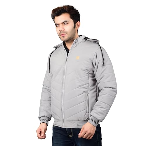 Image of Quark Export Quality Reversible Puffer Jacket in GLD Material best for Winterwear /Hiking /Biking /Camping /Mountaineering /Racing /Climbing /Tracking(Control Temperature up to 3 Degree Celsius.)(3C)