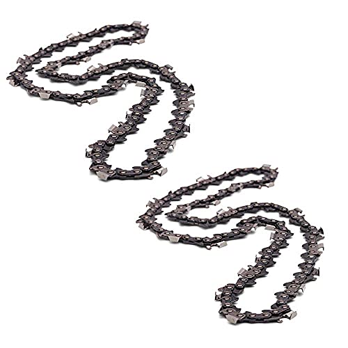 2x Catena per Motosega 50 Maglie - Passo 3/8