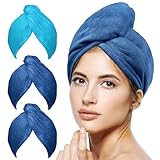POPCHOSE Microfiber Hair Towel Wrap
