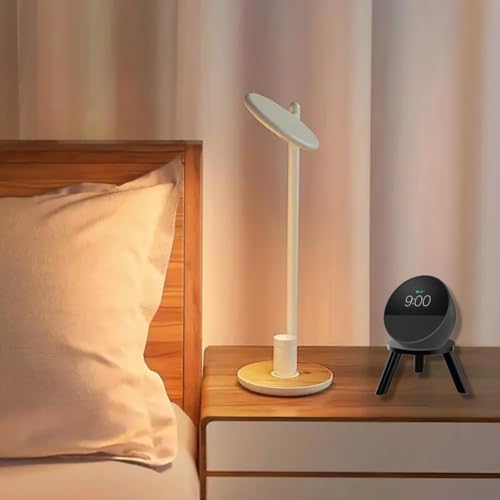 Support Echo Spot sans perçage - Cache-câble intégré noir pour rack enceinte connectée - 3