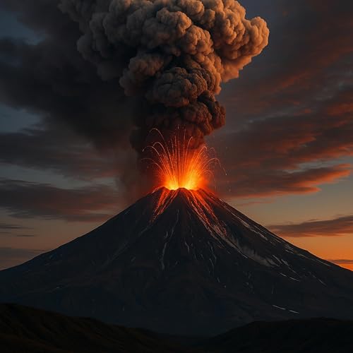 『Russian Volcano Eruption Krasheninnikov Volcano Awakens After Centuries in Silence』のカバーアート