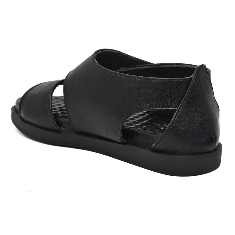 Image of HEALTH FIT Orthopedic & Diabetic Sandal Breathable & Adjustable Strap Sandals Dr Sandals Soft Sole Ultra-Lightweight Sandal for Men's 2021