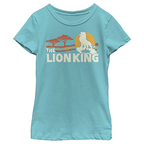 T-Shirt Disney Savannah Enfant - Vêtement Unisexe Col Rond Manches Courtes
