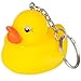 Rhode Island Novelty 2 Inch Rubber Duck Keychain (12 Piece)