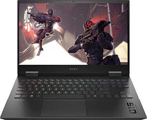 2020 Newest HP OMEN 15 Gaming Laptop 15.6"&nbsp;FHD 300Hz IPS&nbsp;Intel Hexa-Core i7-10750H 32GB RAM 1TB PCIe SSD NVIDIA 6GB RTX 2060 Thunderbolt 3 RGB Backlit KB B&O Win 10 + iCarpWireless Mouse