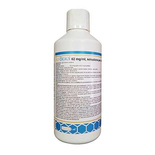 CentroVete Api-Bioxal Liquido 500 ml - Combatte la varroa delle api in Apicoltura - Soluzione con Glicerolo per alveari a Base di Acido Ossalico