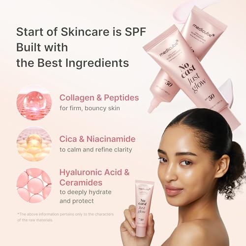31% Off medicube SPF 50 Collagen Sunscreen - No White Cast