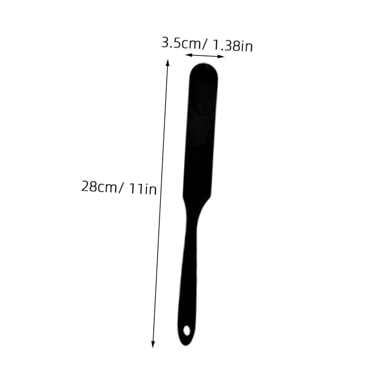 Set de Spatules en Silicone Noir 9 Pièces pour Pâtisserie | Outils Robustes et Résistants aux Taches, Lot de 9 Set de Set de Pièces, Cuisine et Accessoires de Pâtisserie