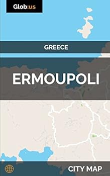 Paperback Ermoupoli, Greece - City Map Book