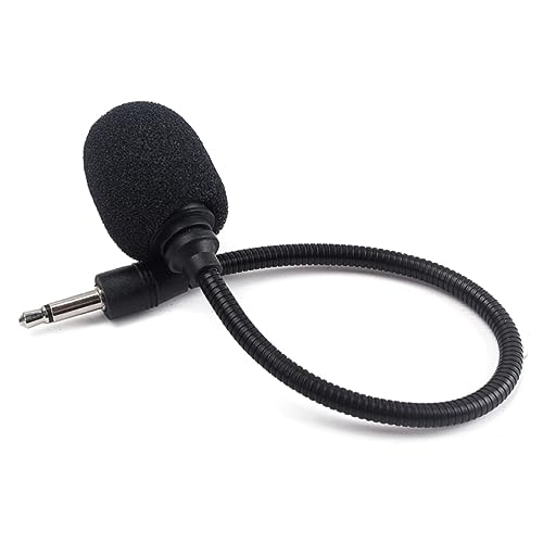 Totority Professional Mini Microphone 3.5mm Mono Plug-in Omnidirectional Condenser for Musical Instrument Stage Use