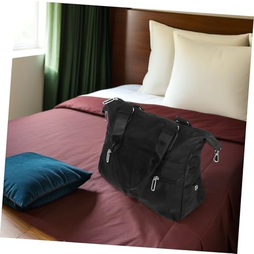 Grand Sac d'Ordinateur Portable en Nylon avec Compartiments Multiples