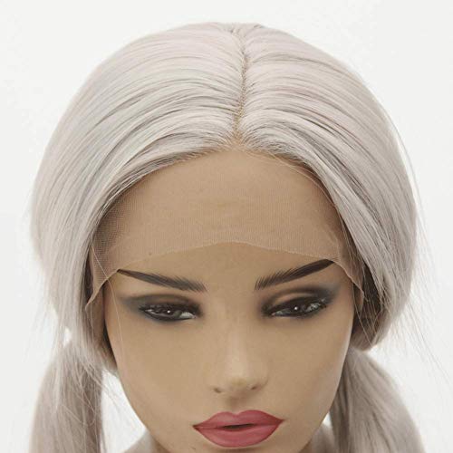 Preisvergleich Produktbild LinkLvoe Vordere SpitzeperüCke,Damen PerüCke, Lange Glatte Haare Gradienten Schmutzig PerüCke PerüCke FüR Rollenspiel Alltagskleid