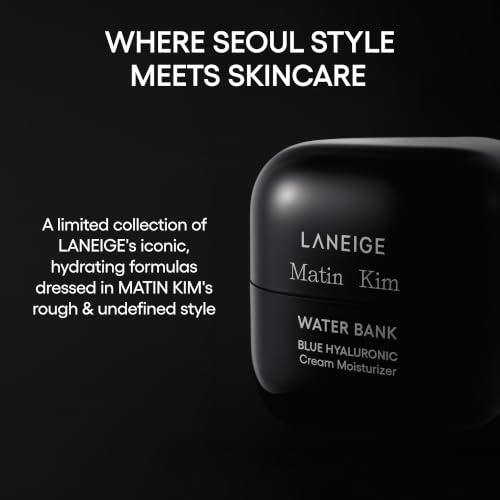 Image of LANEIGE Water Bank Blue Hyaluronic Cream Moisturizer: Hydrating Korean Face Cream with Squalane & Ceramide for Skin Barrier Support, Dermatologist-Tested