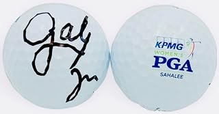 GABY LOPEZ SIGNED KPMG WOMENS PGA CHAMPIONSHIP GOLF SAHALEE BALL AUTOGRAPH K1