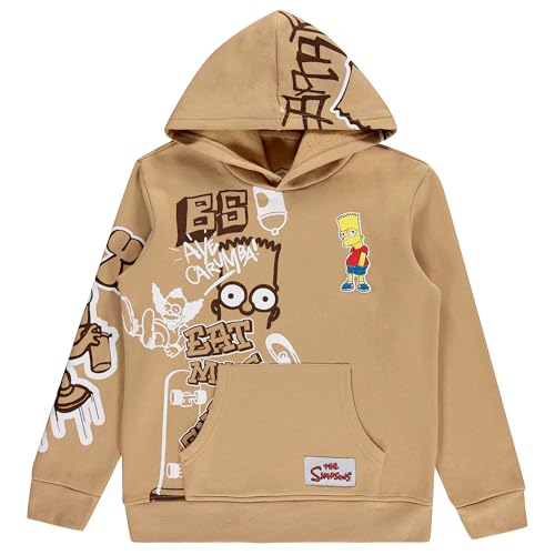 Ensemble sweat à capuche et short Bart Simpson garçon en coton doux toutes tailles - 3