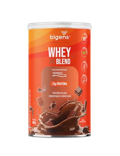 Whey Protein 3W Blend com Colágeno VERISOL (450g)