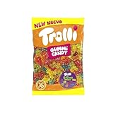 Caramelos de Goma Party Ballons Animals 1kg – Bolsa a Granel con 148 unidades – Sabores Uva, Limón, Manzana, Sandía, Melocotón y Algodón de Azúcar – Formas de Animales