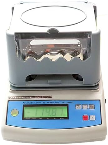 Digital Gold Purity Tester & Solids Density Meter, High-Precision Metal Analyzer for Industrial Labs, Gold Tester for Accurate Jewelry, Bank (600g)