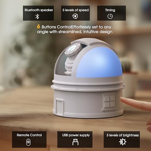 Image of L LOHAS LED Galaxy Projector Night Light 12 in 1 Star Projector Night Light | Storage Case, Solar System Constellation Moon, LED Space Galaxy Lamp with Timer, for Kids Adults Bedroom Theater