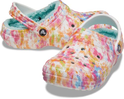 Image of Crocs Women's Classic Lined Tie-dye Clog