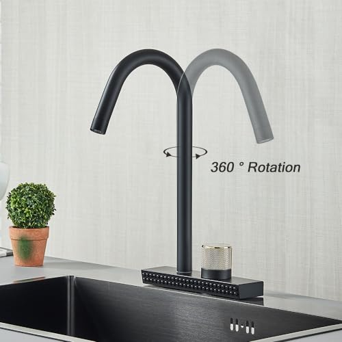 Robinet d'évier de pluie pour une cuisine moderne et dynamique
