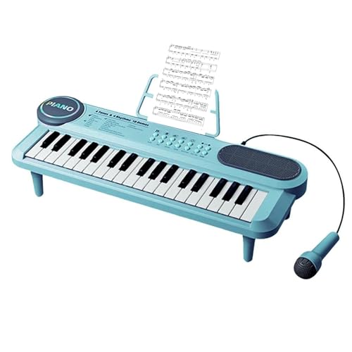 Teclado Piano Juguete Para Niños - Juego Portátil con Carga Rápida USB - Piano Juguete para Niños y Niñas Fiesta Vacaciones Escuela Aula Casa Interior y Exterior