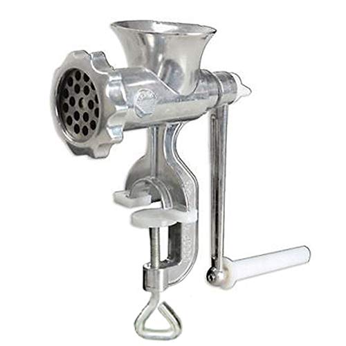 Nützlich Manuelle Heavy Duty Fleischwolf Gusseisen Tabelle Kurbel Mincer for Bewässern Wurst Nudeln bildet Milling Pulver