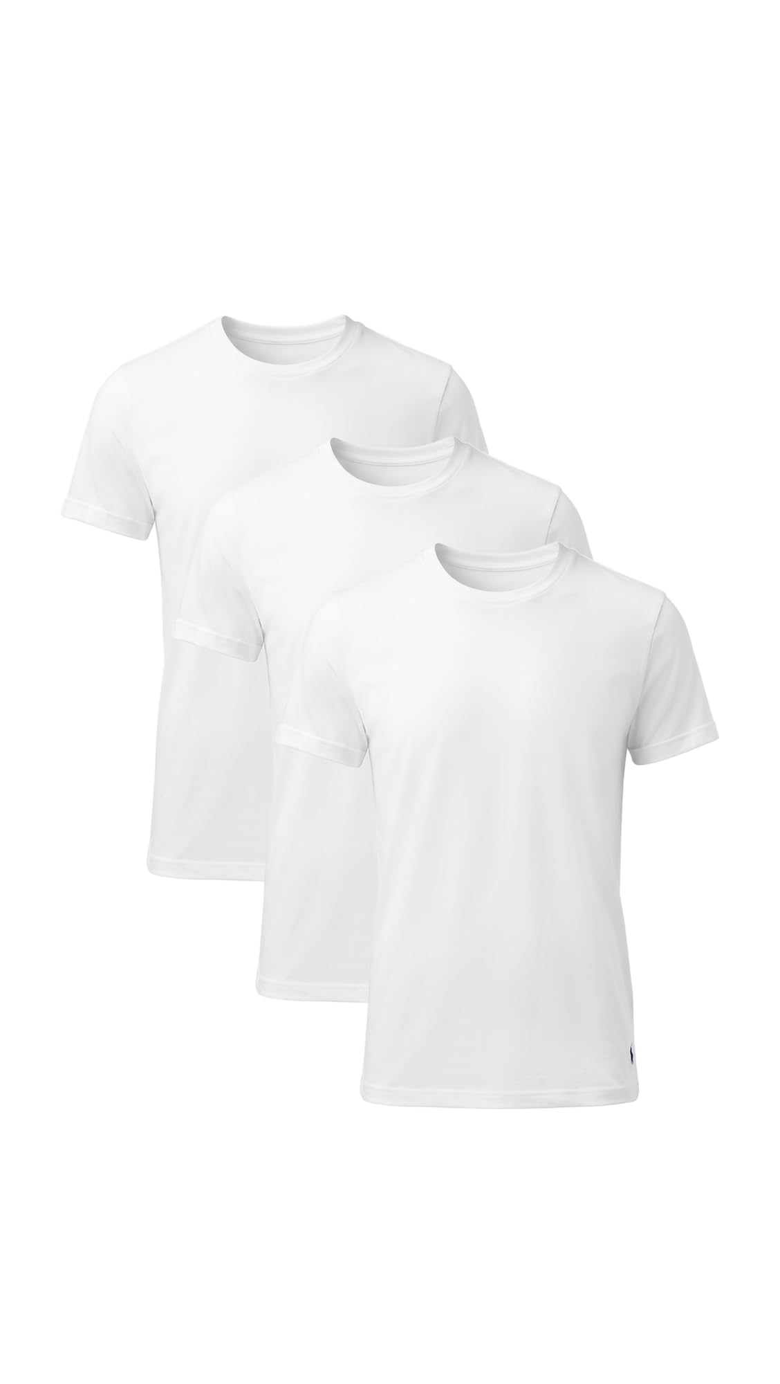Underwear Men's Slim Fit Cotton Crew Tee 3 Pack