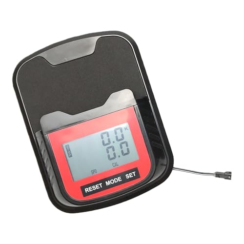 Compteur de vitesse vélo fitness simple avec grand écran LCD pour suivre vos performances