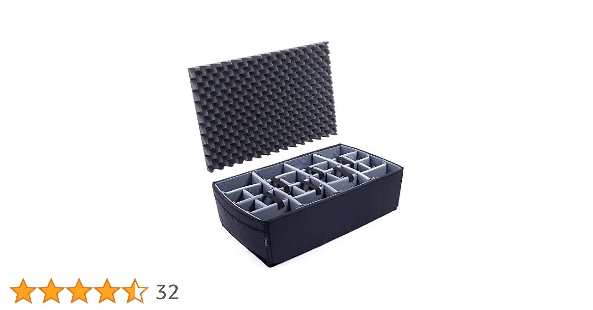 Amazon | Pelican 1650ケース用グレーCVPKG パッド入り