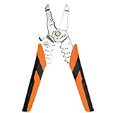 VANJOIN Wire Strippers and Wire Crimper, 7.38-inch Wire Stripping Crimping Tool, Professional Wire S