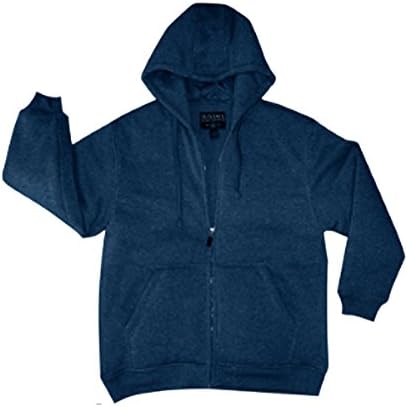 Men's Maxxsel Fleece Lined Zip Up Hoodie,XX-Large,Navy