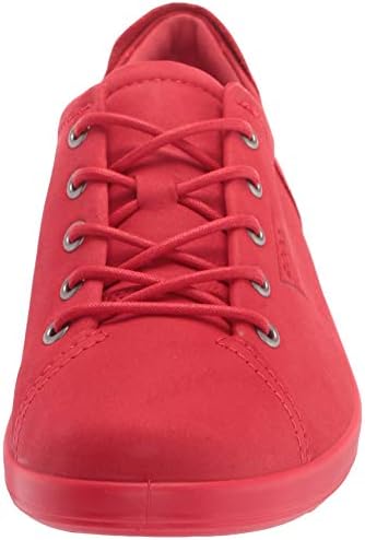 ECCO mens Soft 2.0 Tie Sneaker, Hibiscus, 4-4.5 US | Image 1