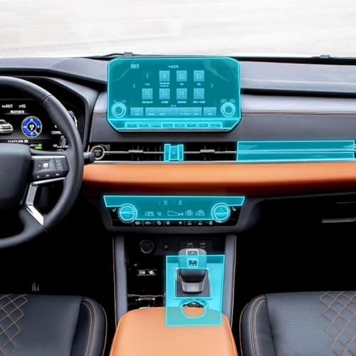 Film TPU Mitsubishi Outlander 2022-2023 protection console centrale