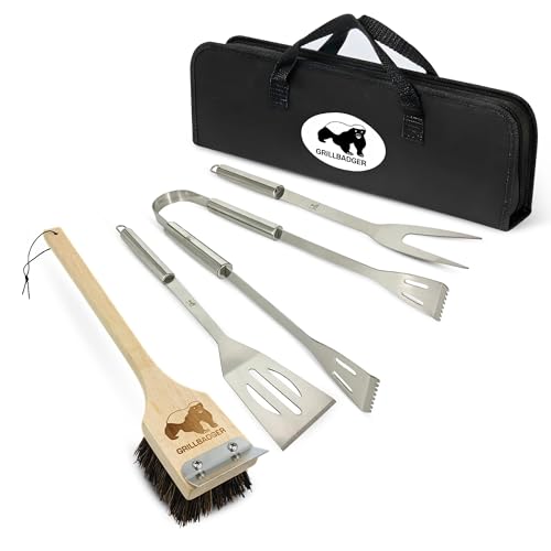 Set de accesorios para parrilla en acero inoxidable miniatura 1
