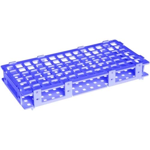 BrandTech 4341001, 614 Microcentrifuge Tube Rack, 13 mm. Diameter (2 Packs of 5 pcs)