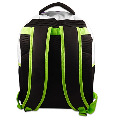 Buzz Lightyear Backpack with Lunch Box Set - Buzz Lightyear Backpack for Boys, Lightyear Lunch Box, Stickers, More | Toy Story Backpack for Kids3