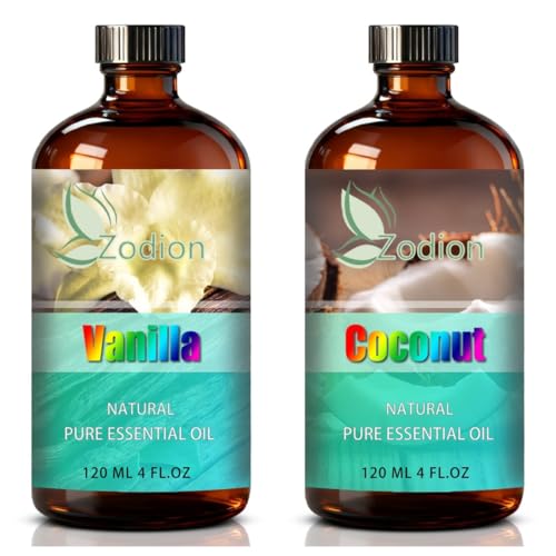 Aceite esencial de coco y vainilla 4 Fl Oz miniatura 1