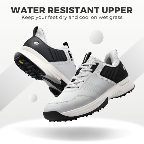 FitVille Wide Spikeless Golf Sneakers