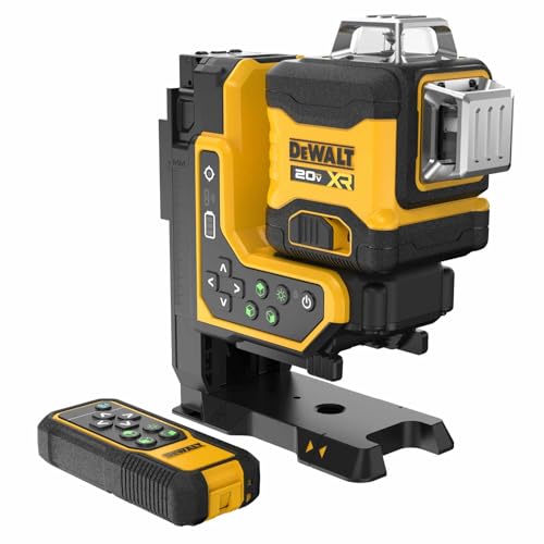 DEWALT - Láser de control remoto 18V MAX 3x360, Solo herramienta, No incluye batería ni cargador, DCLE34035B-XJ