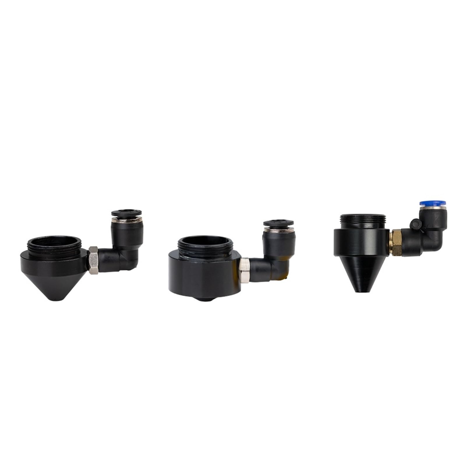 Air Nozzle for Dia.18/20mm FL38.1mm Lens CO2 Short Nozzle A with Fitting M5 for Laser Head at CO2 Laser Cutting Machine(NO2 Nozzle)