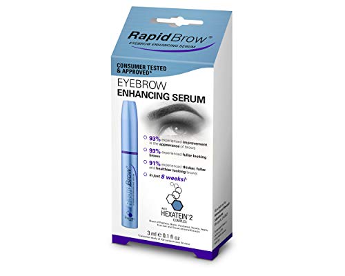 RAPIDBROW Eyebrow Enhancing Serum, 3ml /0.1 Fluid Ounce clear