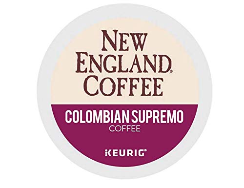 New England CoffeeColombian Supremo single serve K-Cups for Keurig brewers, 48 Count