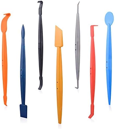 Ehdis Car Vinyl Wrap Plastic Stick Magnets Build-in Complete Tools Set Handle for Vehicle Carbon Fiber Film Pre Wrapping Installations