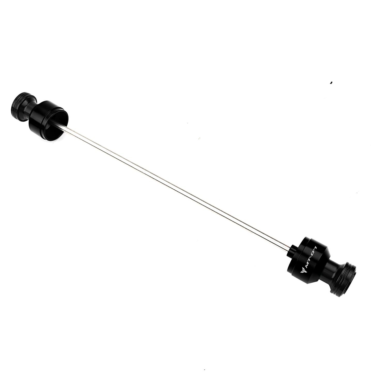 Per Yamaha MT07 MT 07 MT-07 FZ07 2014-2024 2025 2026 moto asse posteriore protezione crash con braccio oscillante spool stand Slider (nero)