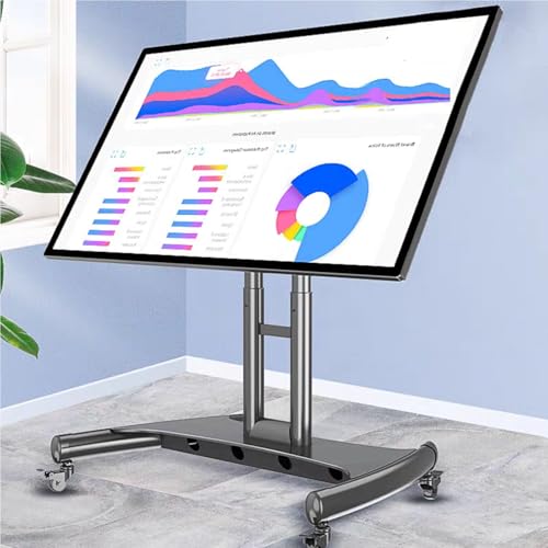 Soporte móvil para TV con ruedas para pantallas 32-75'' miniatura 1